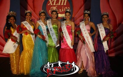 Cuadro de ganadoras: Dargely Soto, Yasary Parra, María Romero, Dairelys Barrios, Emily Jímenez y Andrea Blanco.